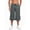 Dark Gray, variant on uvwlwu Men Baggy Capri Sweatpants Elastic Waist Loose Athletic Shorts with Side Pockets for Workout Gym Daily Casual Wear,L