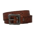 thumbnail image 2 of Snap On 1 1/2" Soft Hand Vintage Genuine Cowhide Full Grain Leather Casual Belt, 2 of 3