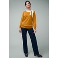 thumbnail image 5 of Jessica London Women's Plus Size Tie-Neck Sweater, 5 of 5