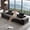 Gray, variant on YOUDAO 122" Sectional Couches for Living Room,Modern Oversized Sofa, Solid Wood Frame 4-Seater Couch with Breathable Chenille Fabric, Deep Seat Comfy Cloud Couch Sleeper Sofa (Dark Gray)