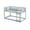 Grey, variant on Rubber Wood Twin over Twin Loft Bed | Strong and Sturdy Construction | Resistance to Wear and Tear