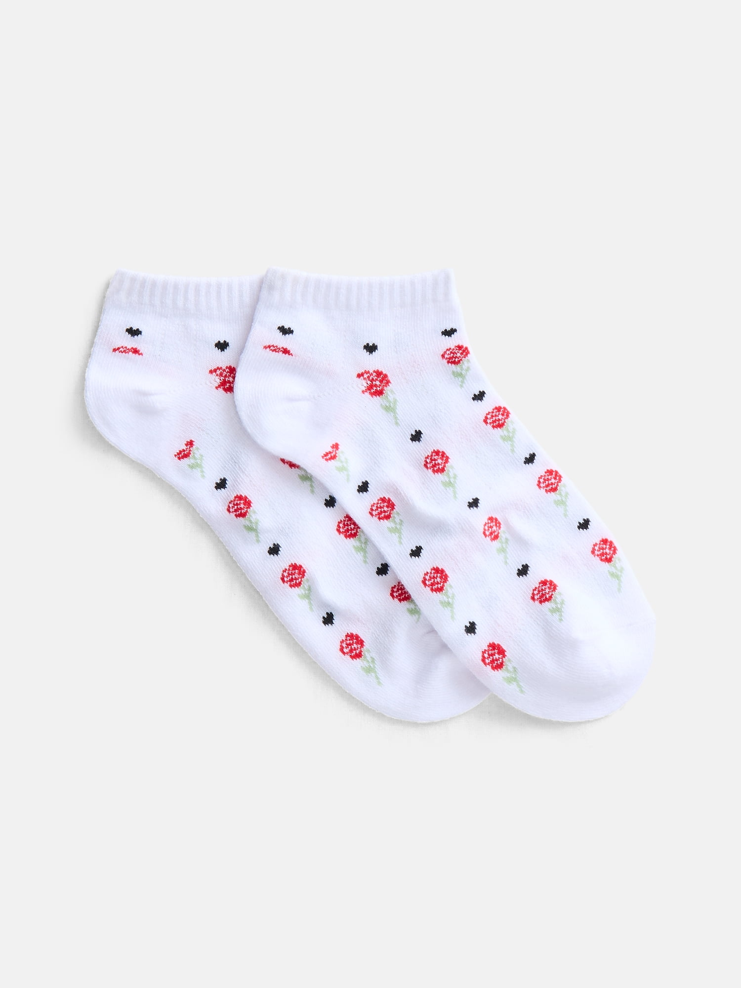 No Boundaries Women’s Low Cut Socks, 10 Pack, Shoe Sizes 4-10