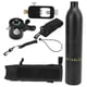 thumbnail image 4 of Tanque De Oxígeno Para Buceo, Capacidad De Gas Profesional De 100 L, Tanque De Buceo Subacuático De 0,5 L Para Profesionales Para Buceo ANGGREK Cilindro negro + bolsa de almacenamiento negra, 4 of 8