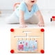 thumbnail image 4 of Juego de rompecabezas de combinación de colores y formas para el desarrollo del aprendizaje con 10 tarjetas de madera A B C, 4 of 9