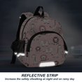 thumbnail image 5 of ALAZA Cartoon Lion Giraffe Elephant Mini Backpack School Bookbag Age 3-7 Medium, 5 of 7