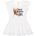 thumbnail image 3 of Inktastic West Virginia Girl- Butterfly Girls Toddler Dress, 3 of 5