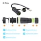 thumbnail image 3 of Acoplador RJ45 Impermeable Uxcell, Cabeza Única Hembra a Hembra Apantallada IP68 con Cable de Red para Cat6/Cat5e/Cat5, Paquete de 2, 3 of 6