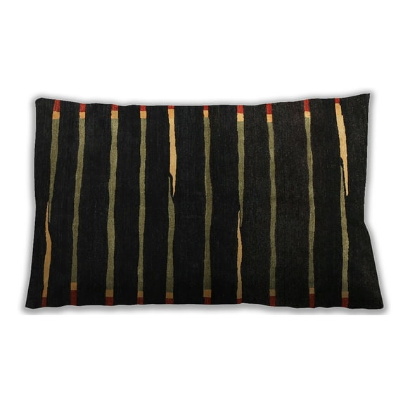 Ahgly Company Indoor Rectangular Contemporary Lumbar Throw Pillow, 13 inch by 19 inch