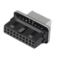 thumbnail image 4 of Adaptador USB3.0 19P/20P a TYPE-E TYPE-C Enchufe convertidor de puerto de inserción para placa base, 4 of 4