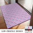 thumbnail image 3 of Pink Cartoon Unicorn Flower Pattern Door Rugs,Washable Non Slip Door Mats Indoor,Decorative Door Mats,Entry Mat Indoor for Entrance,Bedroom,Kitchen,Bathroom,20"x32", 3 of 6