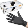 thumbnail image 1 of Nitrile Gloves,Disposable gloves 100 Pcs-Latex Free Powder Free - Multipurpose Working Household Cooking Gloves, 1 of 8