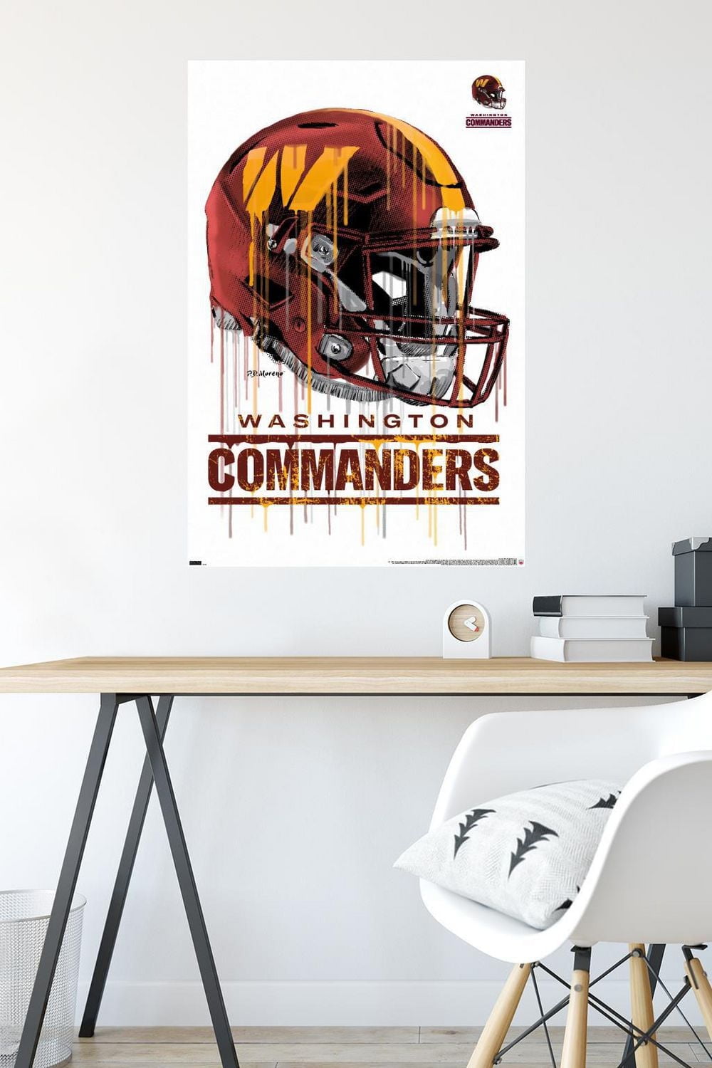 NFL Washington Commanders - Casque anti-goutte 22