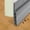 Grey, variant on Stopper Window Sill Thin Hole Filler Foam Outdoor Garage Water Barrier Strip Window Insulator for Sound Proofing Tape for Door Under Door Sweep Weather Stripping Door Bottom Seal Strip Door