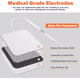 thumbnail image 3 of Parches De Electroestimulación + 2 Cables De Electrodos 20 pzs, 3 of 5