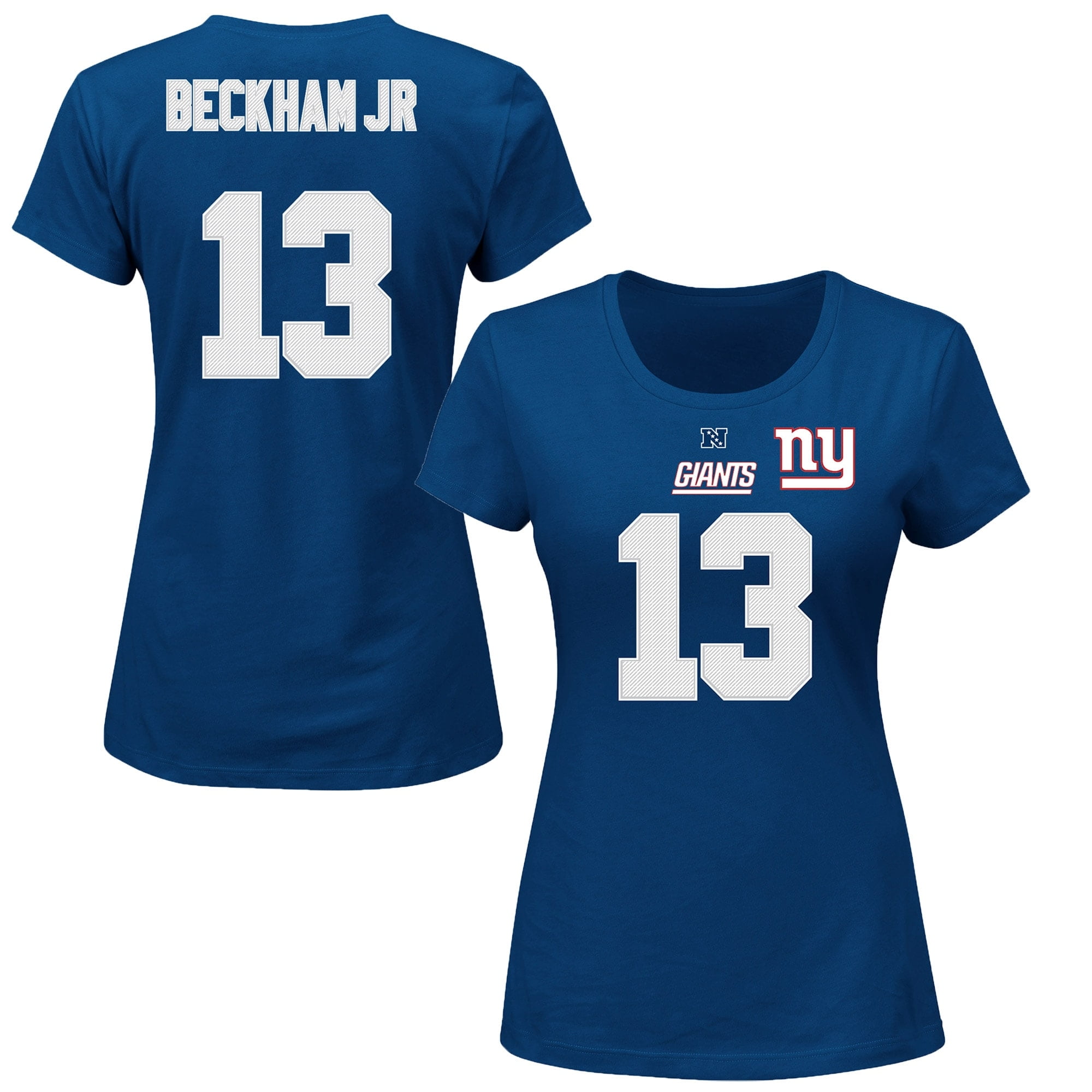 Odell Beckham Jr. New York Giants Majestic Women's Plus Size Fair Catch