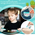 thumbnail image 4 of NOGIS Pill Pouch Bags - 10 Pcs, Slide Lock Clear Plastic Mini Bags, BPA-Free for Pills Vitamins, Supplements, Jewelry, Crafts, Small Objects - Self-Sealing, Reusable, Travel-Friendly(Blue), 4 of 7