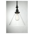 thumbnail image 5 of Drake 1-Light Pendant in Matte Black, 5 of 5