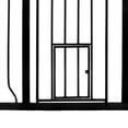 thumbnail image 2 of Carlson Pet Products 36 Inch Tall Pet Gate with Lift Handle and Small Pet Door, 2 of 5