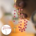 thumbnail image 3 of KAKOWELY Collares con cruces, collares con cruces de fe, collares con cruces de cadena de perlas, collar con cruz delicado, 3 of 5