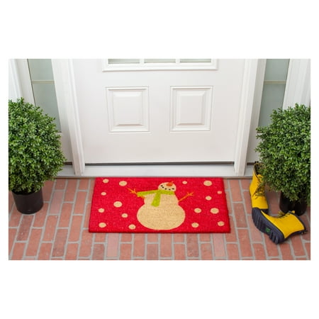 Home & More Snowman Doormat, Multi-color