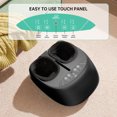thumbnail image 3 of Snailax Electric Shiatsu Foot Massager with Heat, Kneading & Vibration Gift, 3 of 6