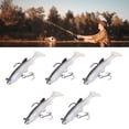 thumbnail image 4 of Swimbait De Cuerpo Suave Que Se Hunde, Ojos 3D De Alta Simulación, Señuelo De PVC Suave Vívido, Fundición Larga Universal Para Pesca De Agua Salada Y Agua Dulce ANGGREK Otros Deportes, 4 of 8