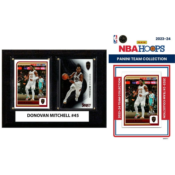 Cleveland Cavaliers 6" x 8" Player Plaque & 2023-24 Team Trading Card Set