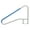 55X32, variant on Pool Rail, 55x32/54X36 Pool Railing 304 Stainless Steel Pool Handrail, Swimming Pool Handrail with Blue Grip Cover