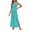 Blue & Green, variant on Cover Ups for Swimwear Women Casual See Through Crochet Mesh Bathing Suit Dress Summer Orange Color M