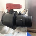 thumbnail image 4 of IBC Tote Tank Adapter 60mm Coarse Thread Connector Replacement Valve Fitting Parts For 1000L IBC Tank Shuchi Tank Korean Tank, 4 of 5