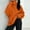 30#Orange, variant on Dwaogom Women's Sweater Fashion Color High Neck Knit Pullover Sweater Large Round Neck Knit Topcoat Long Sleeve Casual Plaid Shacket Jackets Shirts