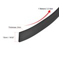 thumbnail image 2 of Uxcell Black Magnetic Strip for Craft, 19/32 Inch x 3.3 Feet x 5/64 Inch, 2 of 5