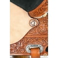 thumbnail image 7 of 16" Western Horse Saddle American Leather Treeless Trail Barrel Hilason, 7 of 7