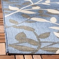 thumbnail image 3 of Safavieh Courtyard Abraham Floral Indoor/Outdoor Area Rug, Blue/Beige, 2'7" x 5', 3 of 8