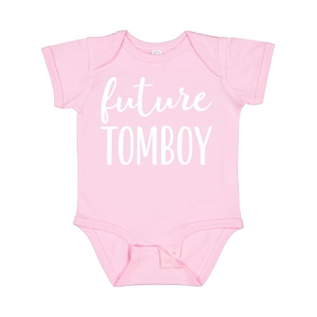 

Inktastic Future Tomboy Girls Funny Gift Baby Girl Bodysuit