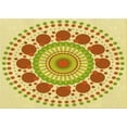 thumbnail image 1 of Ahgly Company Indoor Rectangle Patterned Sedona Brown Area Rugs, 2' x 4', 1 of 6