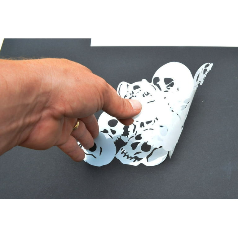 Skull Pile DIY Airbrush Spray Painting Stencils RC Model Gun Skulls Set 2  PACK