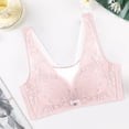 thumbnail image 2 of Women's Fashionable Casual Light Sexy Adjustable Lace Cup Less Rim Less Vest Style Thin Cup Bra, 2 of 9