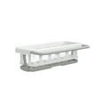 thumbnail image 1 of Inteprter Soporte telescópico para jabón, toalla, paño de cocina, fregadero de pared, cesta colgante, escurridor multiusos para accesorios de Juegos de accesorios de baño Blanco, 1 of 6