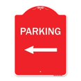 thumbnail image 1 of SignMission A-DES-RW-1824-23366 18 x 24 Po Signe de la Série Designer - Parking Signe & Kit de Poste&44; Rouge & Blanc, 1 of 1