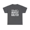 thumbnail image 1 of World's Okayest Golfer, Funny Golf Gift For Dad, Father's Day - ID: 374, 1 of 7