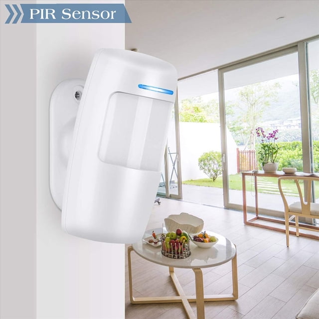 2X PIR Motion Detector Movement Sensor Accessory for WIFI + RF433 Hub Security Alarm System Tuya Powered