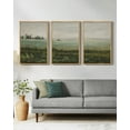 thumbnail image 6 of Drsoum Landscape 24x36in Brown Framed Canvas Wall Art Vintage Classical The Vast Grassland Prints Decor, 6 of 6