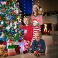 thumbnail image 3 of Boys Dinosaur Christmas Pajamas Toddler Kids Sleepwear Boys Girls Santa Claus Pajamas Winter Nightwear 2-12 Years, 3 of 6