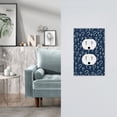 thumbnail image 5 of Fotbe Question Marks Print Duplex Receptacle Wall Plate, 1-Gang 5.0" x3.0" Wall Outlet Covers, Dual Outlet Faceplates Covers, Color-matched Screws Included-Style S, 5 of 6