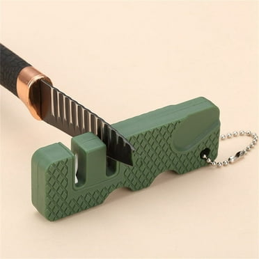 D-Knife Sharpener Pocket Ceramic Sharpen Diamond Tool Scissor Sharpen Gears Carbide Knife Whetstone Outdoor Multi Tools