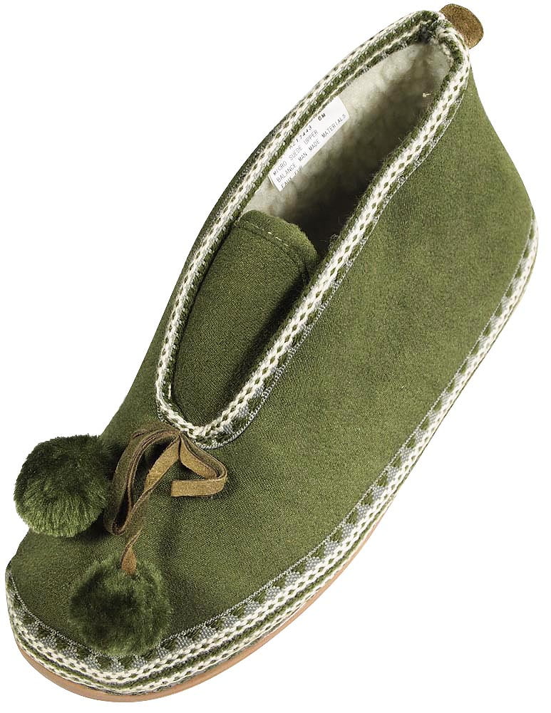 Ladies Mutsy Slipperooz Suede Slipper 