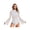 White, variant on Doomiva Women Flare Sleeve Gymnastics Bodysuit Backless Ballet Dance Leotard Figure Ice Skating Jumpsuit Black XL