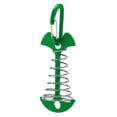 thumbnail image 4 of Estacas para Campaña Ndcxsfigh Aleación Aluminio Con Hebilla Resorte Verde 4 Uds, 4 of 7