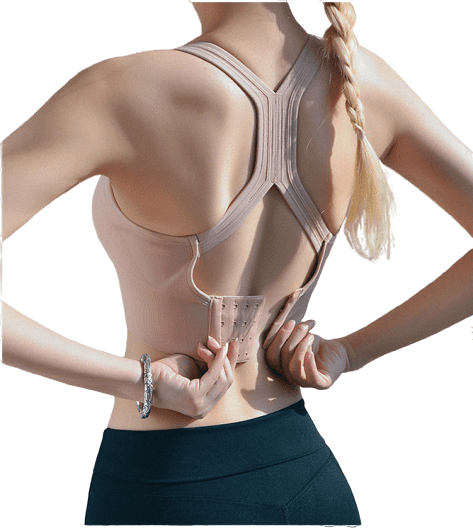 backless sports bra